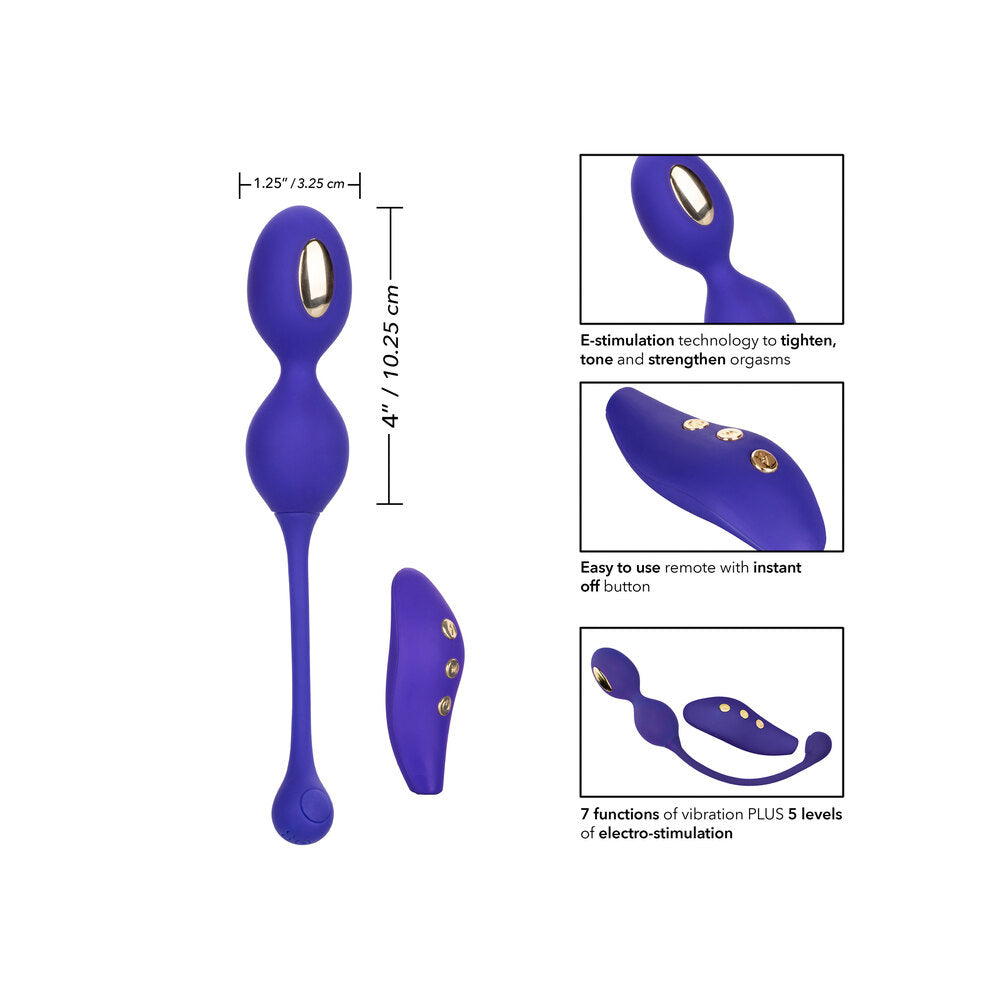 Impulse Intimate Estim Remote Dual Kegel Exerciser – Electro-Stim Kegel Exerciser
