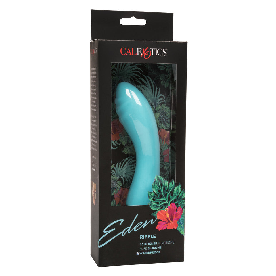 Eden Ripple – Waterproof 6 Inch Silicone G-Spot Vibrator