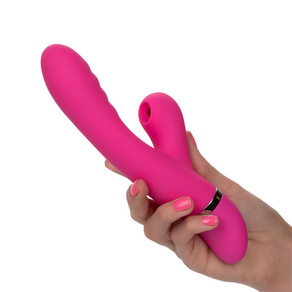 Foreplay Frenzy Pucker – Dual Motor Rabbit Vibrator with Suction