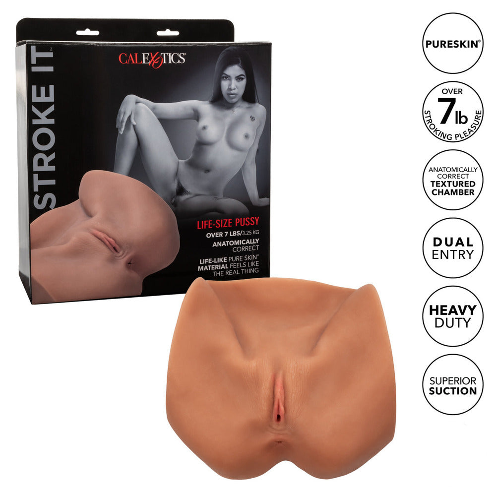 Stroke It Life Size Pussy – Realistic Life-Size Male Masturbator Toy