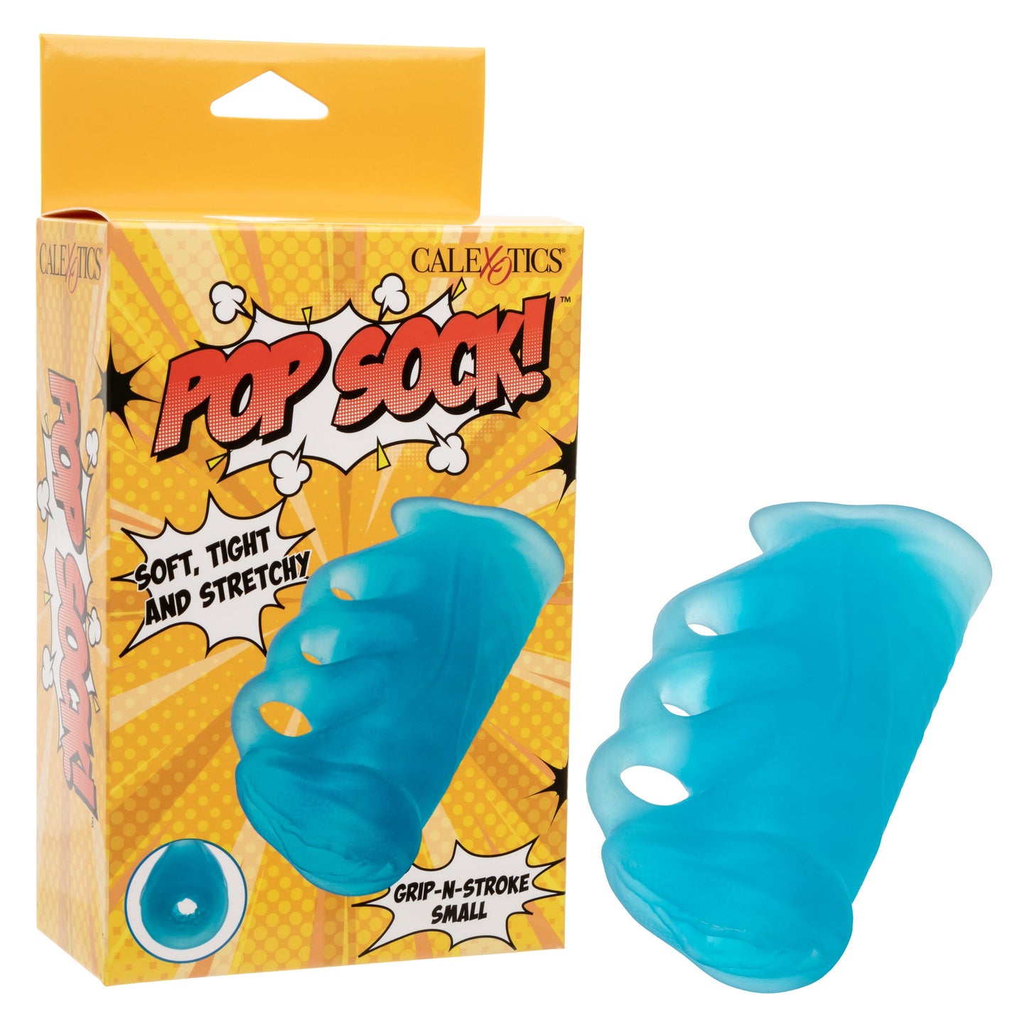 Pop Sock Grip N Stroke Small Stroker for Enhanced Solo Pleasure