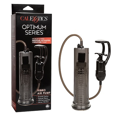 Optimum Series Vibro Air Pump with Pressure-Activated Vibration Black