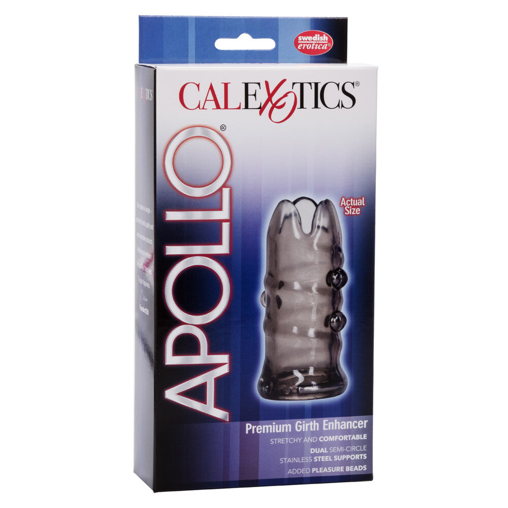 Apollo Premium Girth Enhancer Sleeve (Smoke) – 3.5 Inch Sleeve
