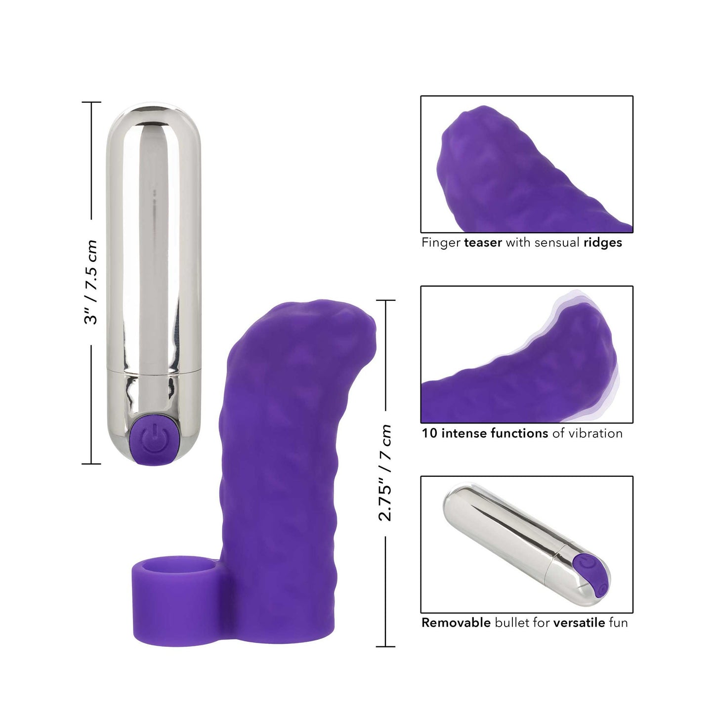 Intimate Play Rechargeable Finger Teaser – Vibrator
