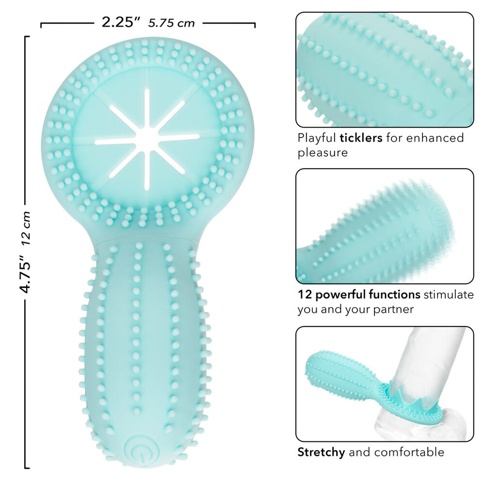 Elite 12X Enhancer – Rechargeable Vibrating Cock Ring with 12 Vibration Settings