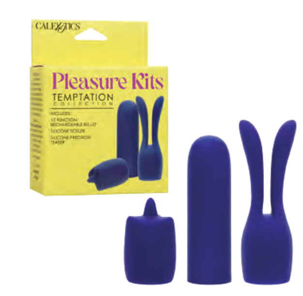 Pleasure Kits Temptation Collection – Rechargeable Bullet Vibrator Kit