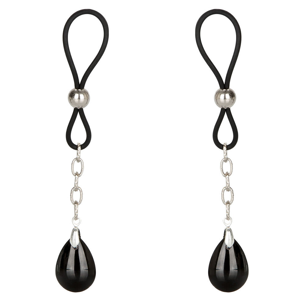 Nipple Play Non-Piercing Nipple Jewelry Crystal Teardrops – Adjustable Nipple Jewelry