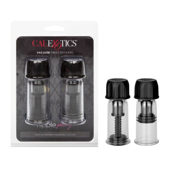 Nipple Play Vacuum Twist Suckers – Compact Nipple Stimulators