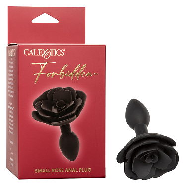 Forbidden Small Rose – Body-Safe Silicone Small Anal Plug