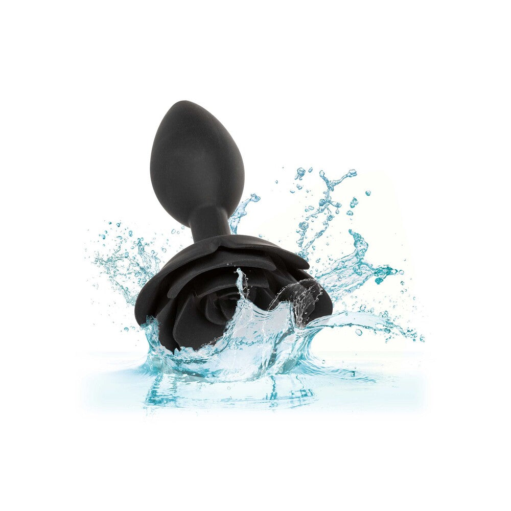 Forbidden Large Rose Anal Plug – Body-Safe Silicone Large Butt Plug