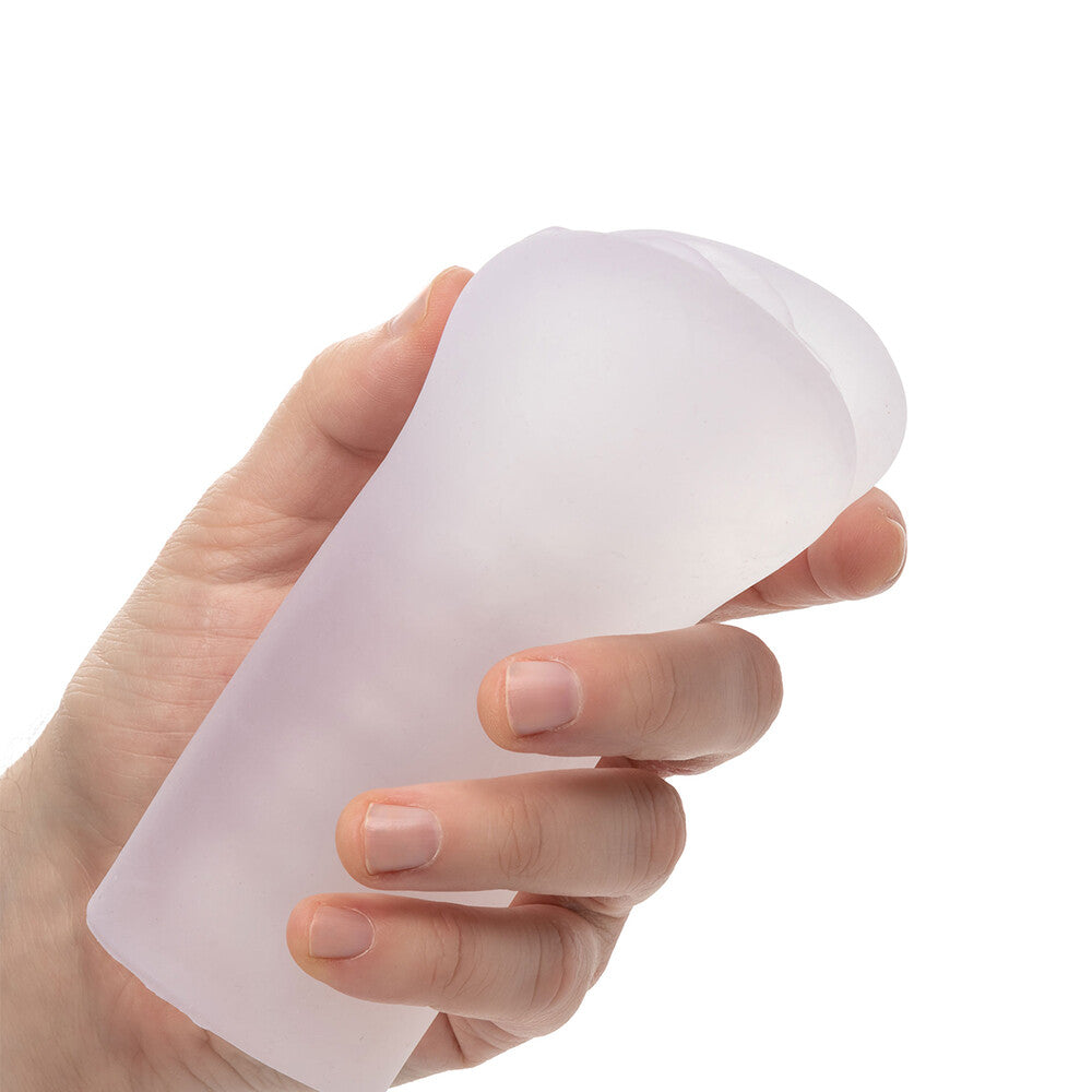 Boundless Vulva Masturbator – Soft Life-Like Clear Masturbator Sleeve