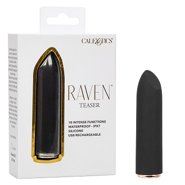 Raven Teaser – Compact Mini Massager with 10 Intense Functions Vibrator > Vibrators > Mini Vibrators
