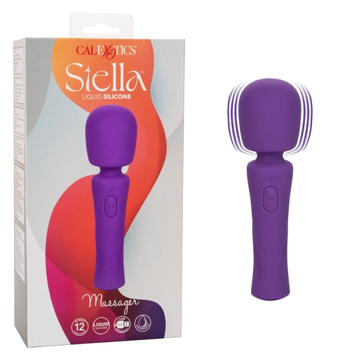 Stella Liquid Silicone Massager – Powerful Flexible Wand Vibrator