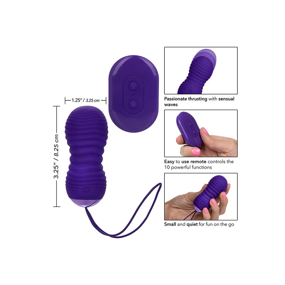 Slay ThrustMe Remote Control Ribbed Bullet Vibrator