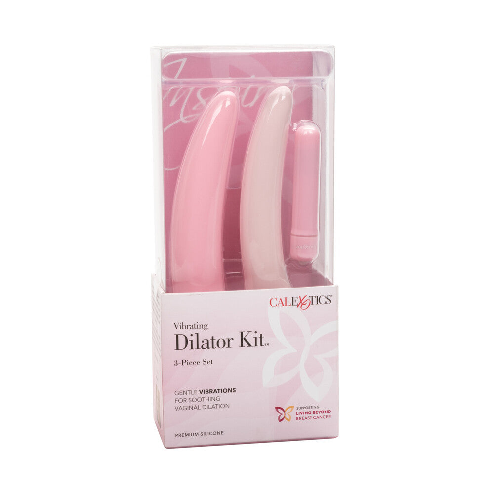 Inspire Vibrating Dilator 3-Piece Set – Ergonomic Silicone Vaginal Dilator Set