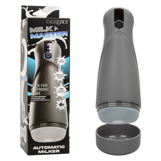Milk Master Automatic Milker – Rechargeable Masturbator with Suction and Vibration > Sex Toys For Men > Masturbators > Vibrating