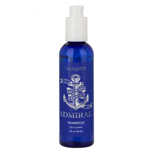 Admiral Seabreeze Toy Cleaner Blue Bottle 4 fl. oz with Pump Spray