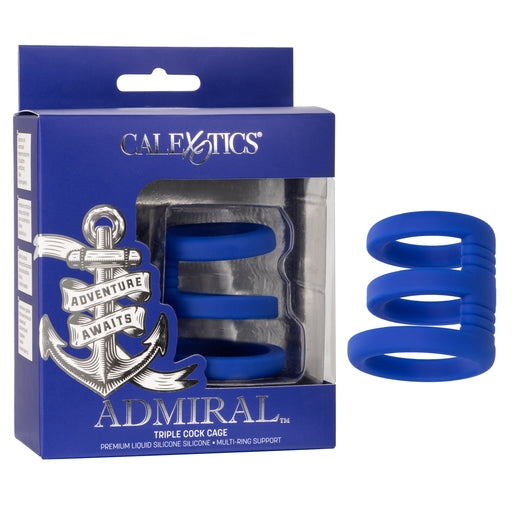 Admiral Triple Cock Cage – Snug Enhancer Cock Cage