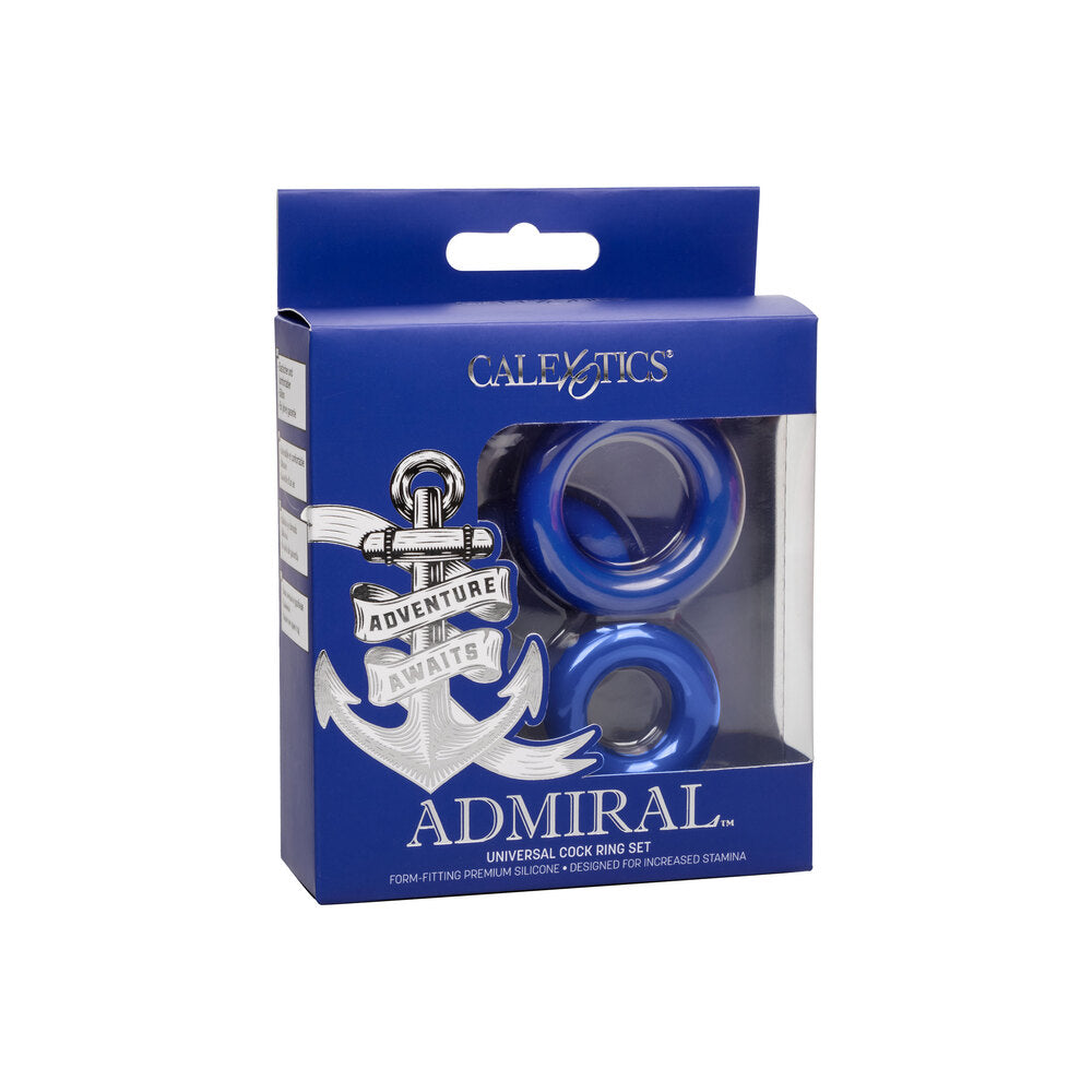 Admiral Universal Cock Ring Set – Gradual Size Silicone Rings Set