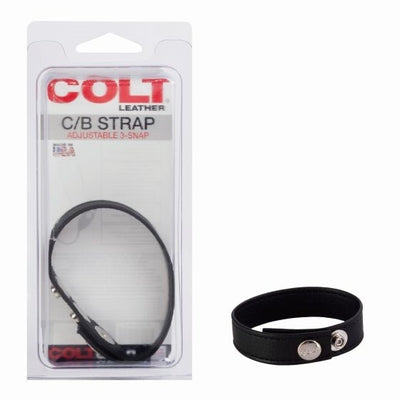 Colt Adjustable 3-Snap Leather Strap – High Quality Leather Strap