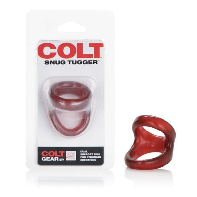 Colt Snug Tugger – Super Stretchy Double Cock Ring with Scrotum Support