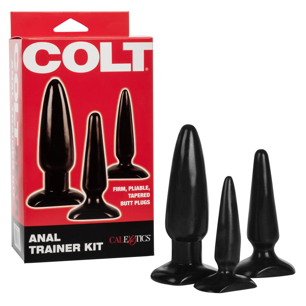 Colt Anal Trainer Kit – Three Graduated Size Butt Plugs
