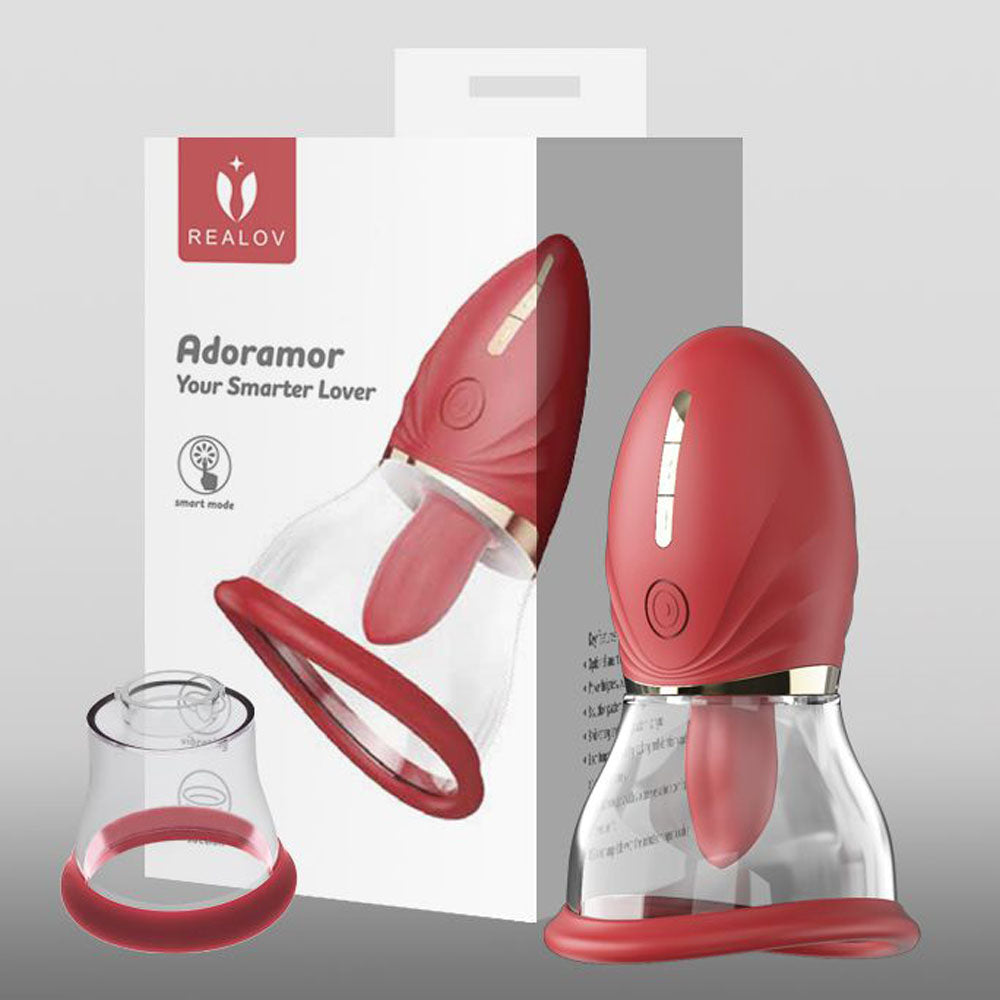 LuvPump Adoramor – USB Rechargeable Licking and Sucking Ladies Pump