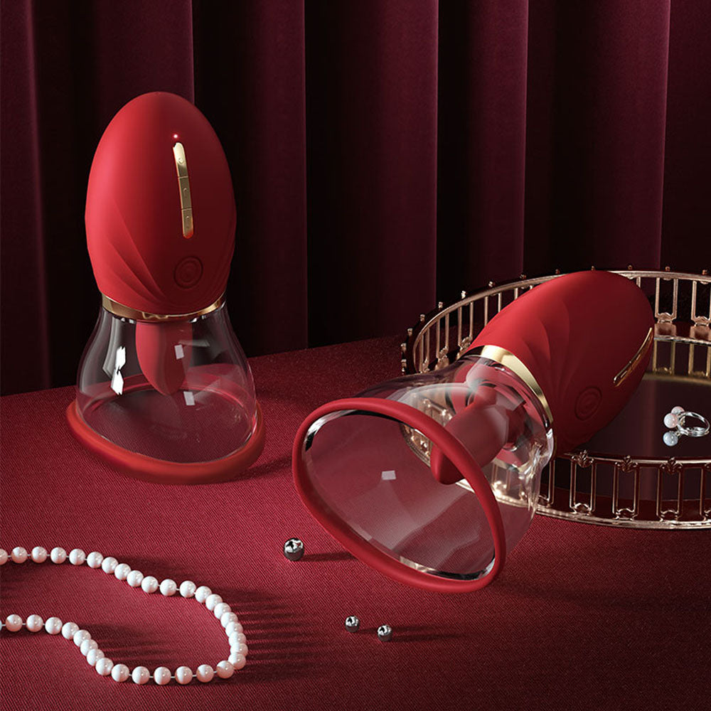 LuvPump Adoramor – USB Rechargeable Licking and Sucking Ladies Pump
