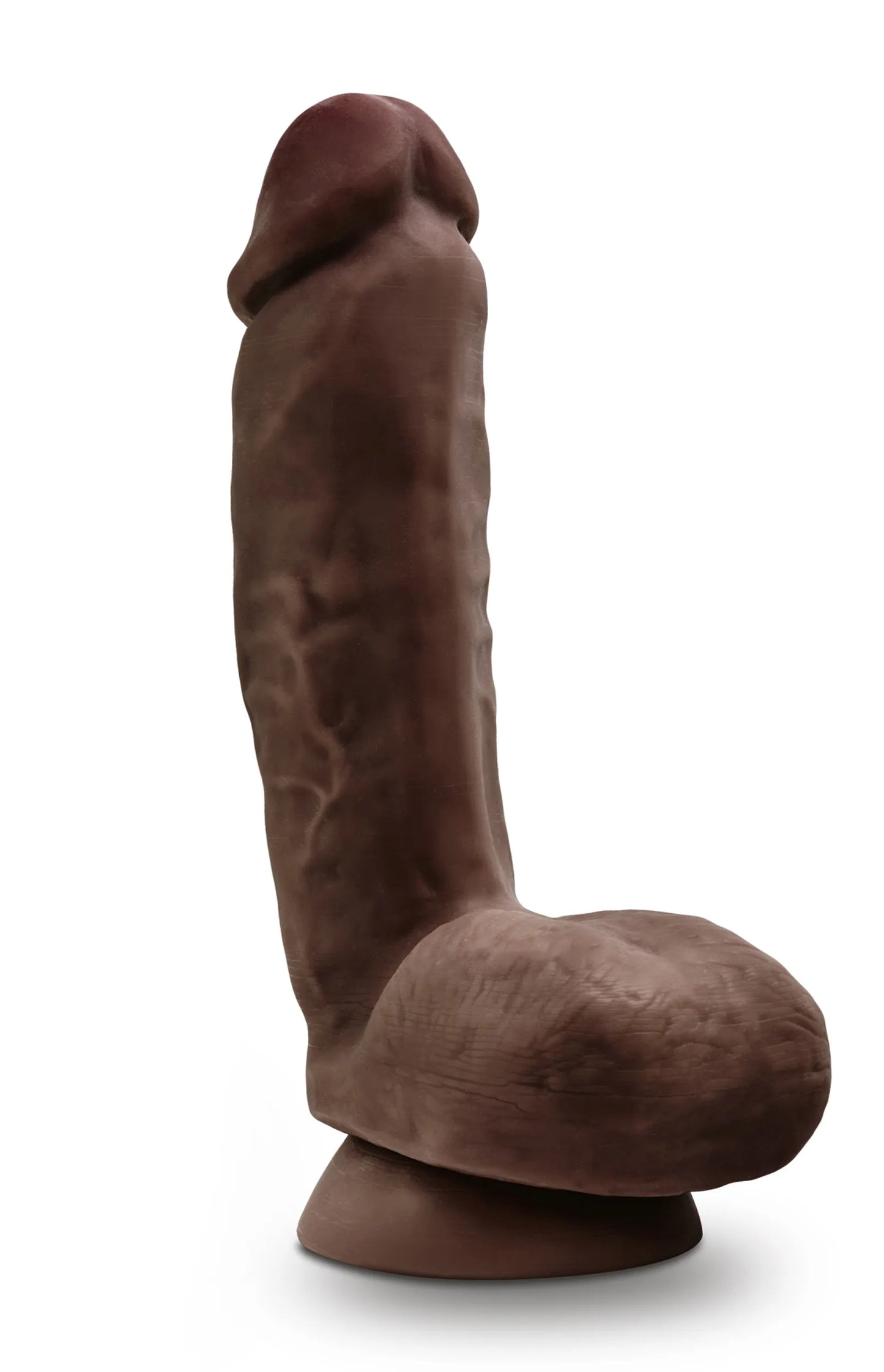 Dr. Skin Glide 8.5 Inch Self Lubricating Dildo with Balls
