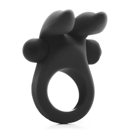 Shots Rabbit Vibrating Cock Ring – Silicone Stretchable Cock Ring with Vibrating Bullet > Sex Toys > Couples Toys