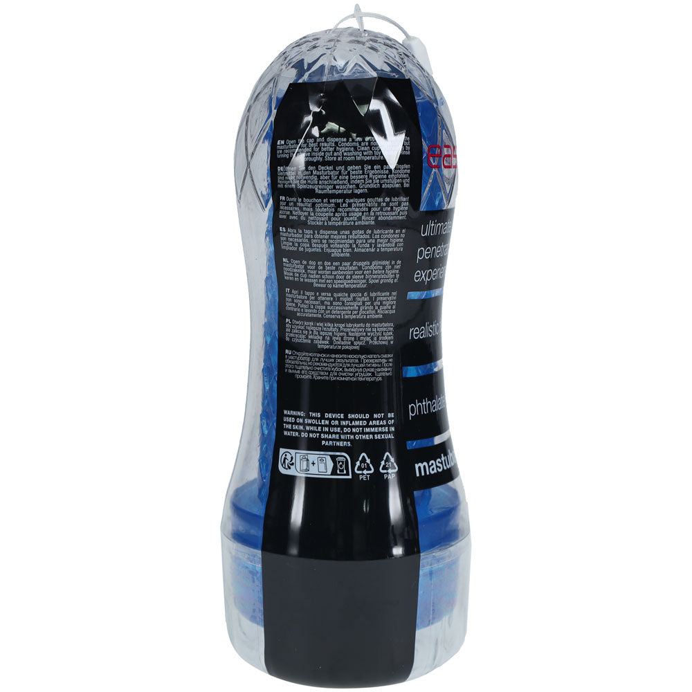 SHOTS Easy Rider - Blue Compact Masturbator