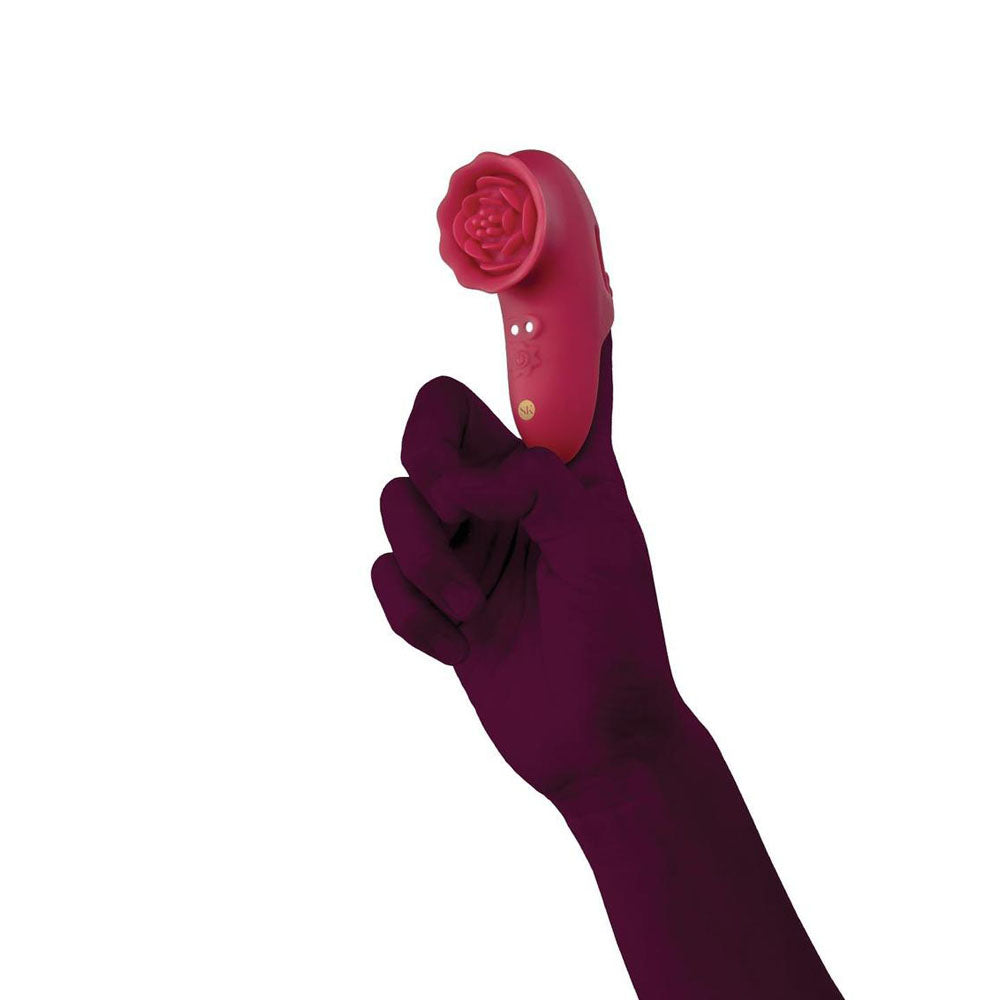 Secret Kisses Rosegasm Playful Petal – USB Rechargeable Finger Stimulator