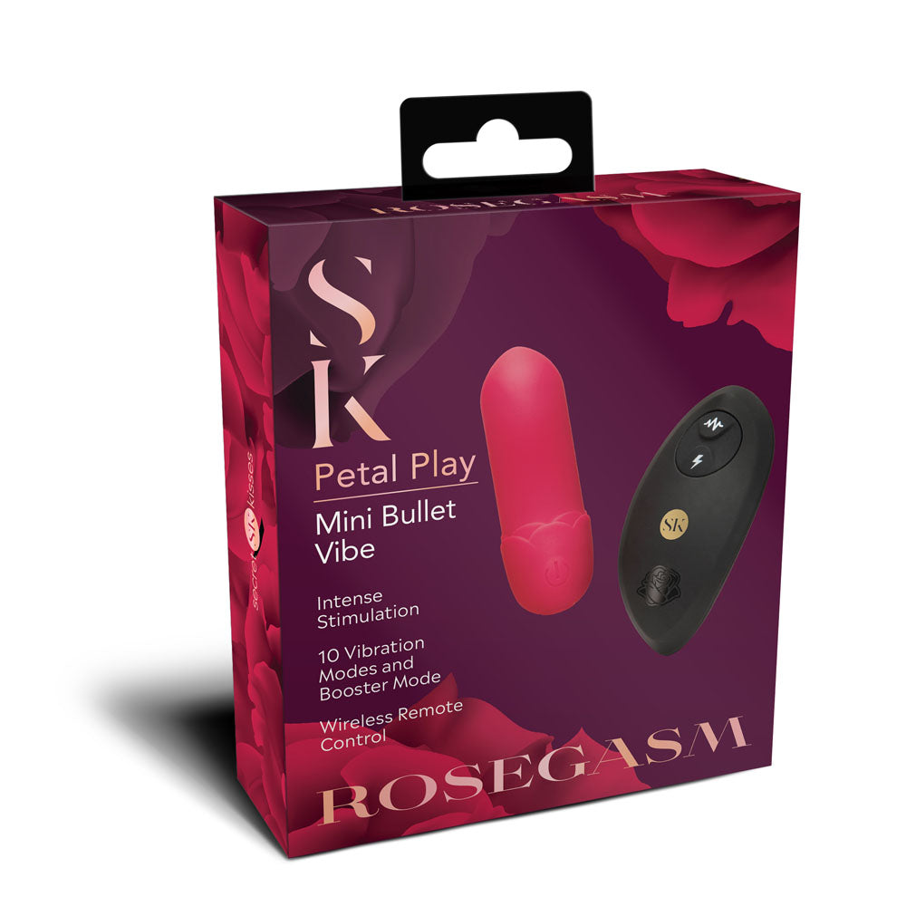 Rosegasm Petal Play Mini Bullet Vibe – Compact Bullet Vibrator