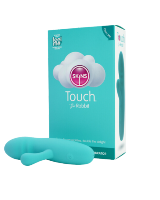 Skins Touch The Rabbit 155mm Silicone Vibrator Toy