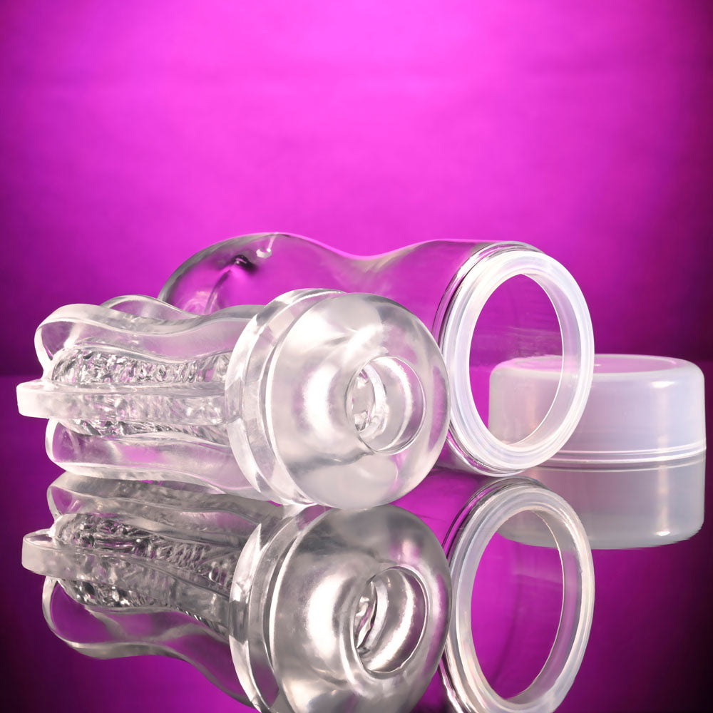 Selopa Stroke of Luck Stroker with Vibrating C-Ring