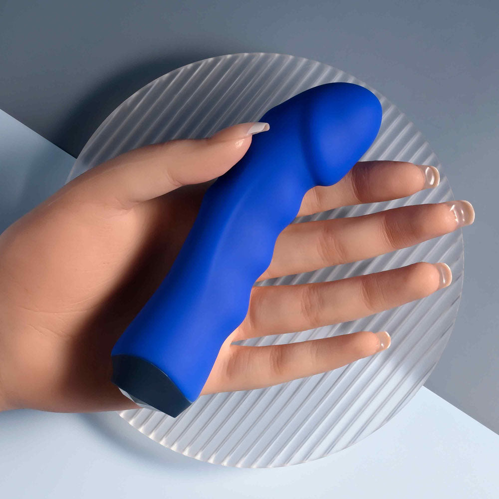 Selopa Banger - Vibrator 13.6cm Waterproof Blue