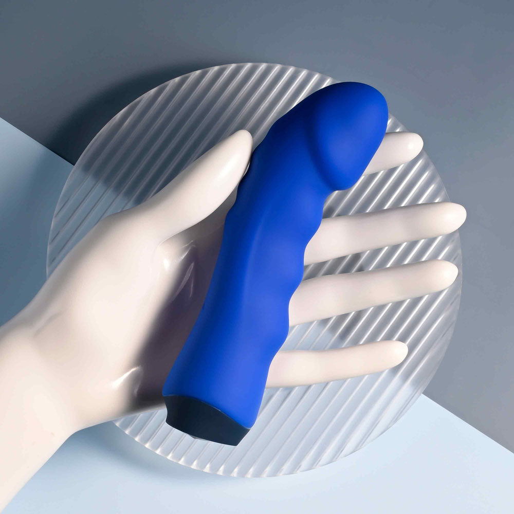 Selopa Banger - Vibrator 13.6cm Waterproof Blue