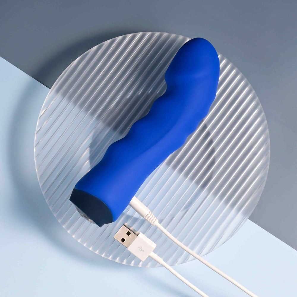 Selopa Banger - Vibrator 13.6cm Waterproof Blue