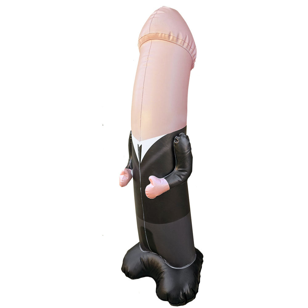 S-Line The Dickheads Groom Bop Bag – Durable Inflatable Stress-Relief Toy