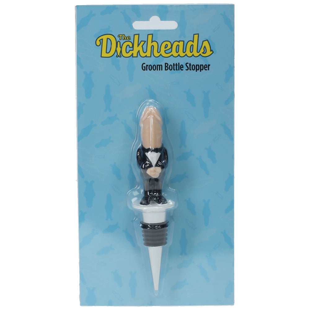 S-Line The Dickheads Groom Bottle Stopper – Functional Barware Accessory