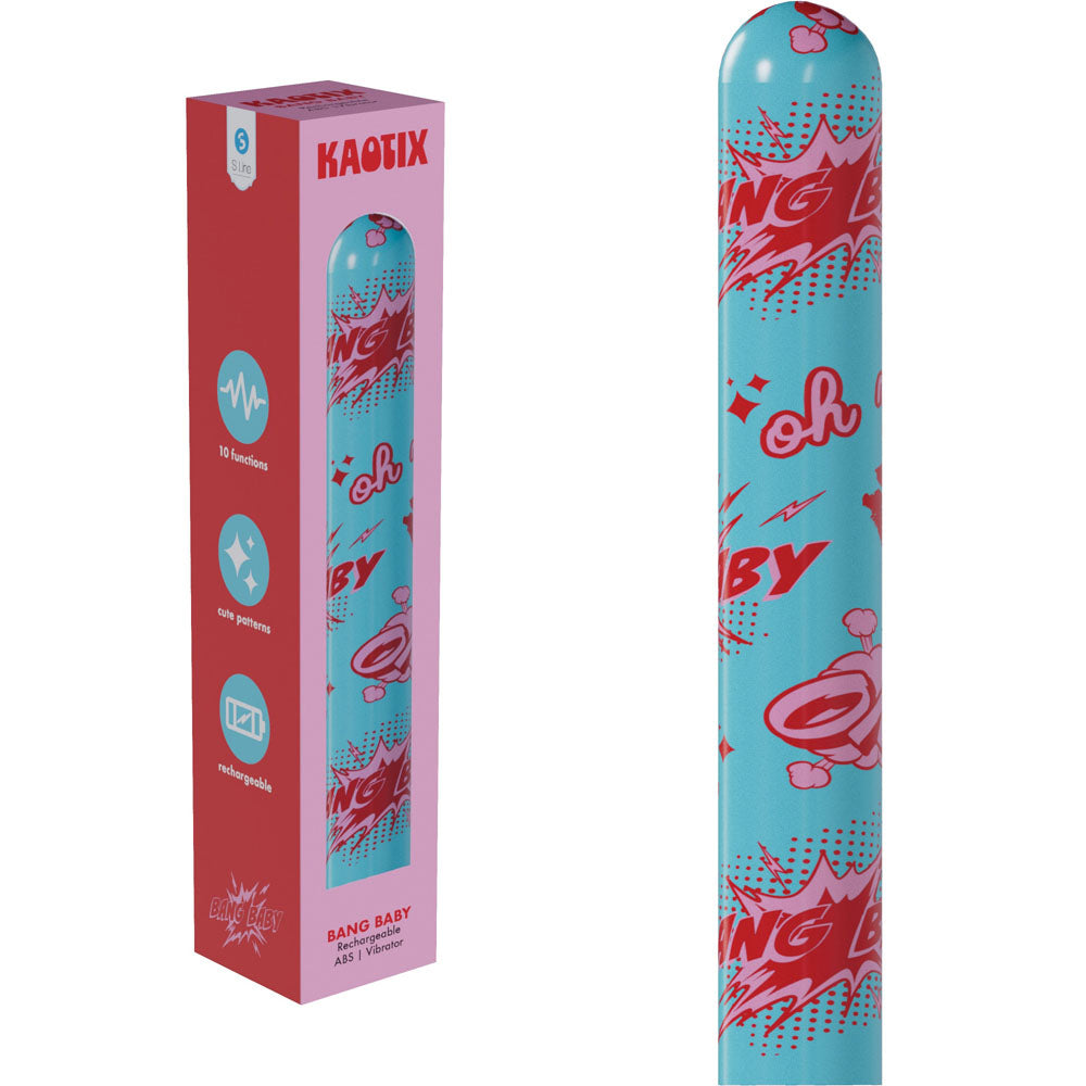 S-Line Kaotix Bang Baby – USB Rechargeable 17.8 cm Vibrator