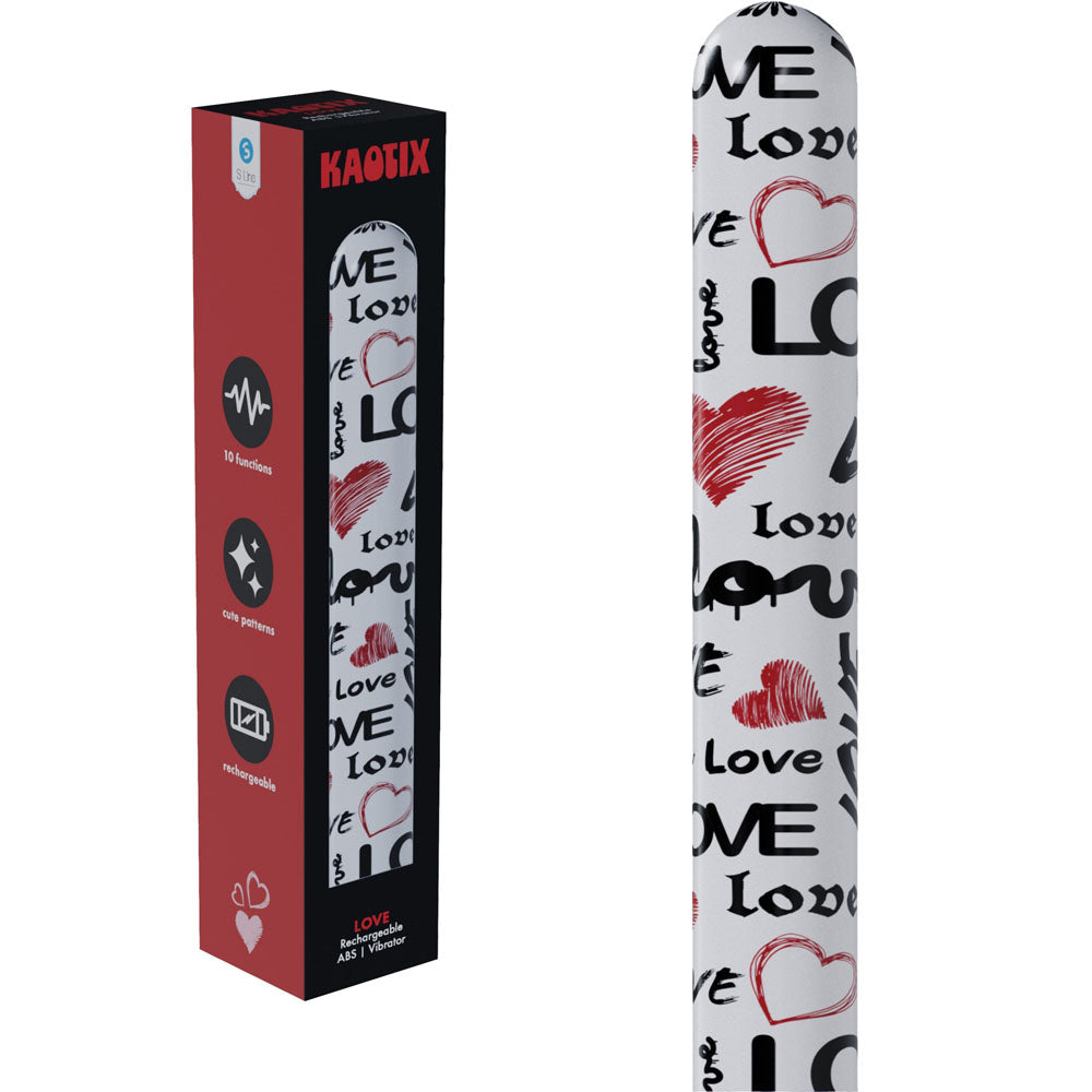 S-Line Kaotix Love (USB Rechargeable) – 17.8 cm Vibrator