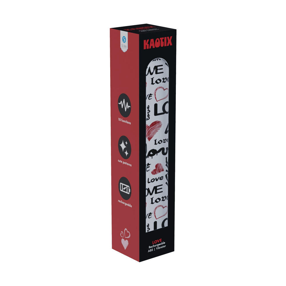 S-Line Kaotix Love (USB Rechargeable) – 17.8 cm Vibrator