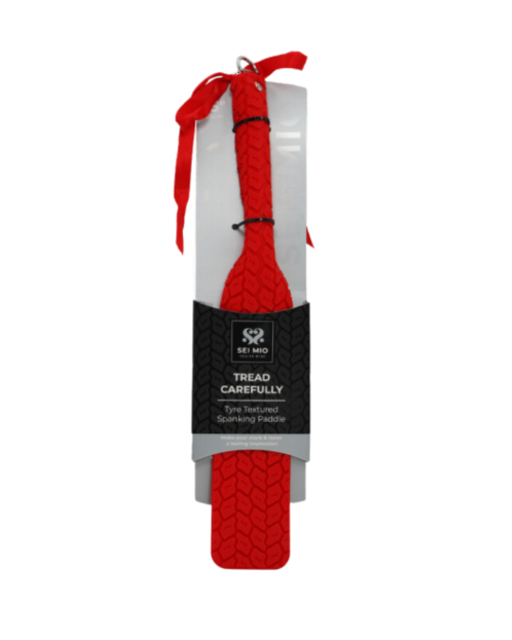 Tyre Paddle Large Red - Double-Sided Vegan Spanking Tool