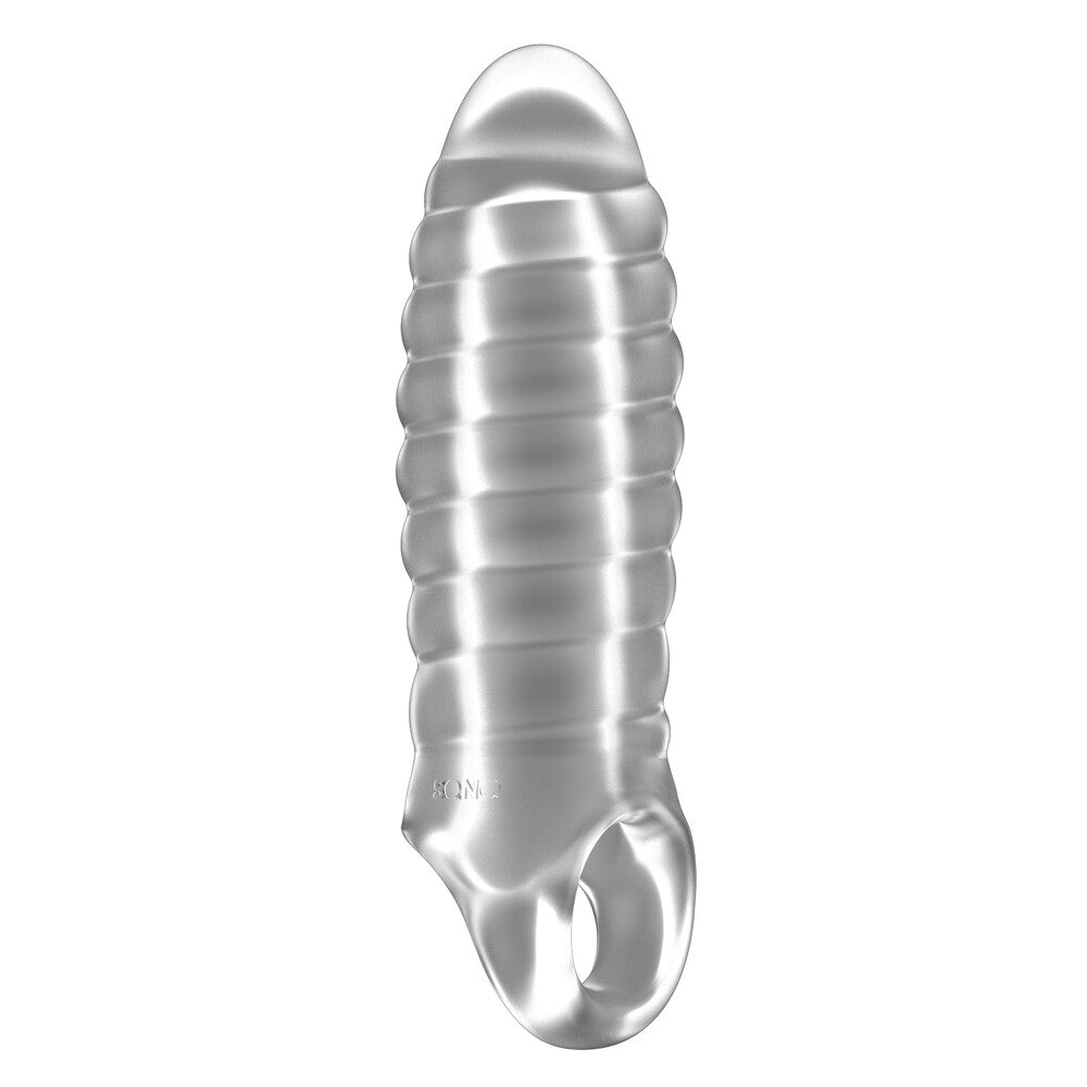 Sono No.36 Stretchy Thick Penis Extension Sleeve – Transparent Penis Extension