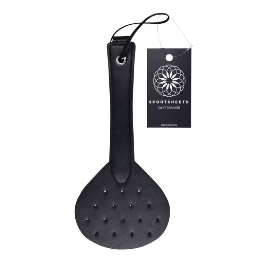 SPORTSHEETS Swift Spanker 29.2 cm Faux Leather Paddle > Bondage Gear > Paddles