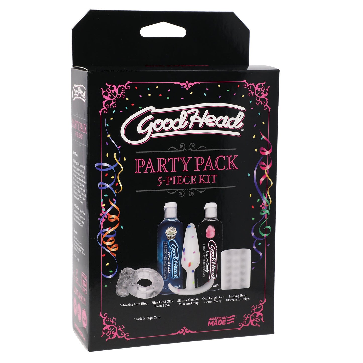 Goodhead Party Pack 5 Piece Oral and Anal Pleasure Kit