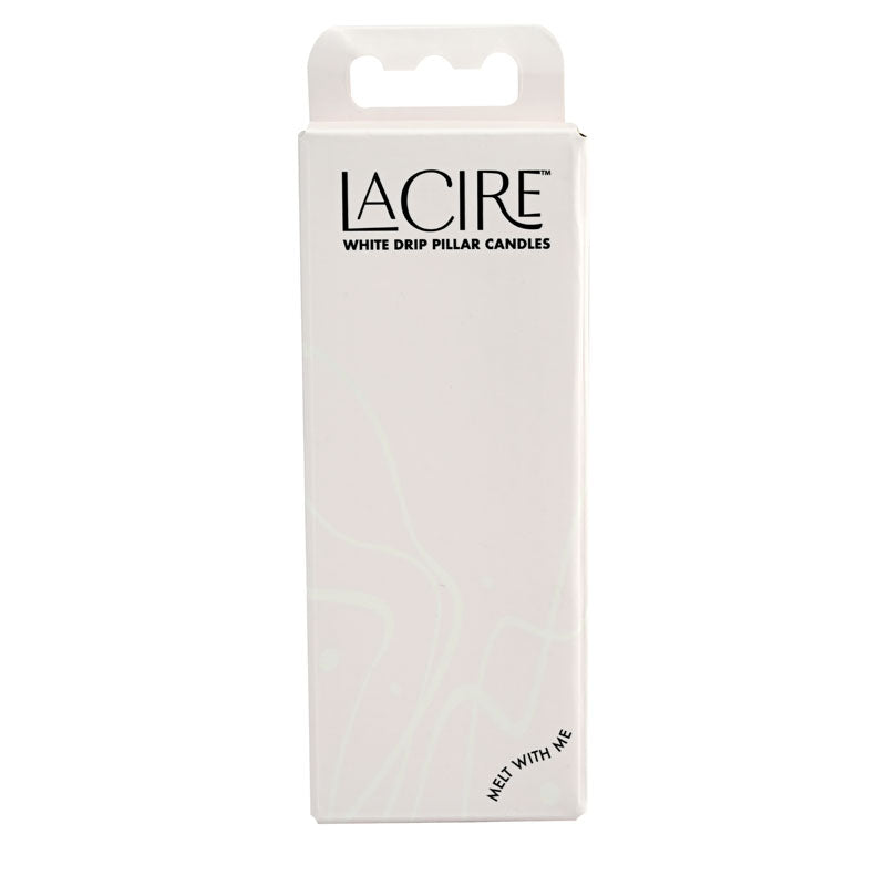 LaCire Drip Pillar Candles - 90 Minutes of Warm Pleasure