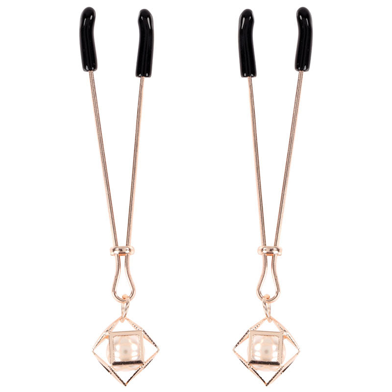 Sex & Mischief Brat Pearl Adjustable Nipple Clips – Set of 2 Clips