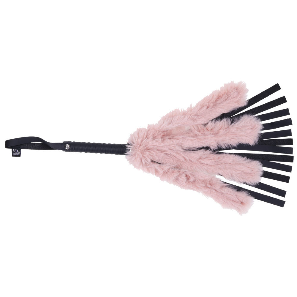 Sex & Mischief Brat Faux Fur Flogger 49.5 cm Long